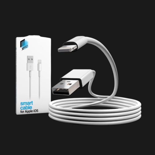 XPRO Smart Cable White Lightning 1m (iPhone) 2.4A adatkábel 