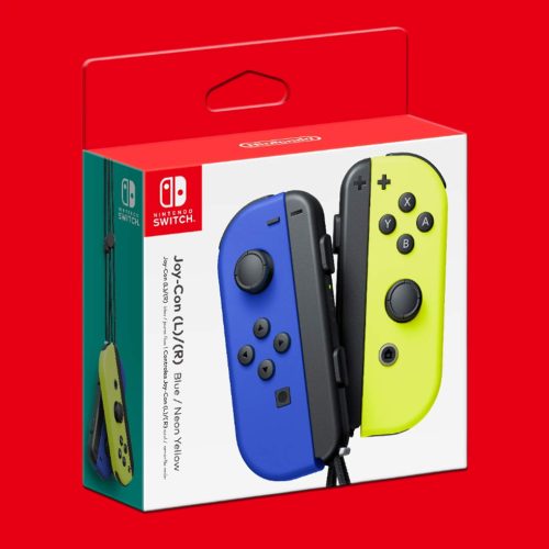 Nintendo Switch Joy-Con Blue/Neon Yellow (L/R-BAL/JOBB)