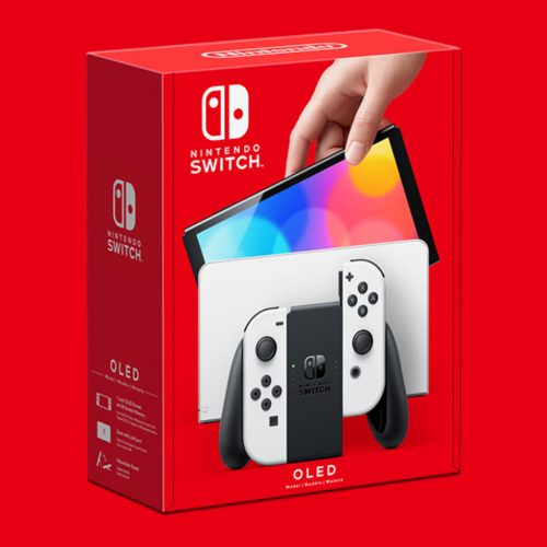 Nintendo Switch OLED (fehér)