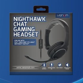 Venom Nighthawk Chat Gaming Headset (VS2865) 