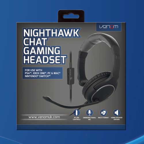 Venom Nighthawk Chat Gaming Headset (VS2865) 