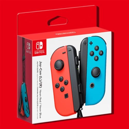 Nintendo Switch Joy-Con Neon Red/Neon Blue (L/R-BAL/JOBB) 