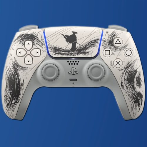 PlayStation 5 DualSense Ghost of Yotei Black Limited Edition 