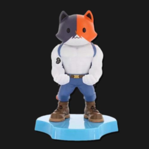 Fortnite Meowscles Holdems telefontartó (11 cm)