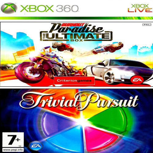 Burnout Paradise Ultimate Box + Trivial Pursuit (használt)