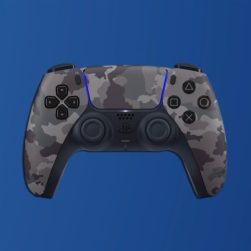 PlayStation 5 DualSense Gray Camouflage vezeték nélküli kontroller (használt)