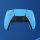 PlayStation 5 DualSense Starlight Blue vezeték nélküli kontroller Refurbished (OEM)
