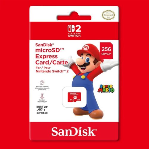 SanDisk microSD Nintendo Switch 256GB 
