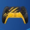 PlayStation 5 DualSense Marvel’s Wolverine Battle Yellow Limited Edition nélküli kontroller